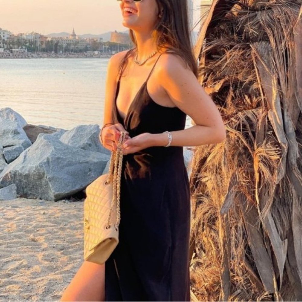 Zara Draped Midi Dress